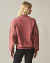 Unisex American Vintage Crew Sweatshirt - Mineral Wash Russet Brown